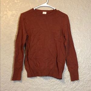 Burnt orange sweater Target